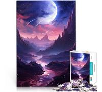 puzzle 1000 pezzi per adulti Viola galassia Giocattoli che creano dipendenza e sfidano l'intelligenza del cervello Regalo divertente 38x26cm