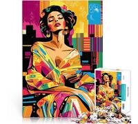 puzzle 1000 pezzi per adulti Visione Pop Art Giocattoli che creano dipendenza e sfidano l'intelligenza del cervello Un'opera d'arte 38x26cm