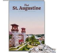 Puzzle 1000 pezzi per adulti Visita Sant'Agostino Giochi educativi Decorazione per la casa Collezione di artisti, Belle arti (50x75cm) 1000 pezzi