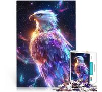 puzzle 1000 pezzi per adulti Volo delle aquile cosmiche Giocattolo educativo intellettuale decomprimente Migliorare l'amore tra le coppie 52x38cm