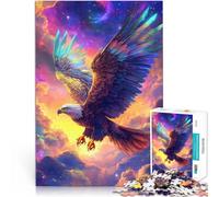 puzzle 1000 pezzi per adulti Volo delle aquile cosmiche per il giocattolo di sfida del gioco educativo Migliorare l'amore tra le coppie 38x26cm