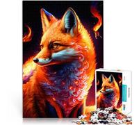 puzzle 1000 pezzi per adulti Volpe della Fantasia Giocattolo educativo intellettuale decomprimente Lista dei desideri con Babbo Natale 38x26cm