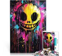 puzzle 1000 pezzi per adulti Volti sorridenti colorati per il giocattolo di sfida del gioco educativo Giocattoli per la decorazione della casa 75x50cm