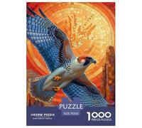 Puzzle 1000 Pezzi Peregrine Falcon Qualità Premium Flying Animals Multicolore Idea Regalo Uomo E Donna Per Adulti E Ragazzi 70x50cm/1000pcs