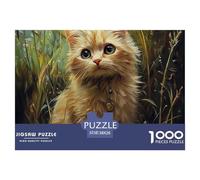 Puzzle 1000 Pezzi Persian Cat Qualità Premium Cute Animals Intrattenimento Creativo Divertimento Per Adulti Perfetto Per Appassionati Di Puzzle Esperti 38x26cm/1000pcs