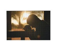 Puzzle 1000 Pezzi Personalizzato con Foto Testo Nome Puzzle Adulti Personalizzate Puzzle con Foto Personalizzata Natale Halloween Festa dei Bambini idee Regalo Bambini, Coppie, Famiglie, Amici