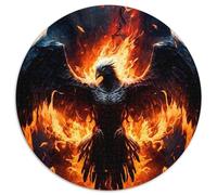 Puzzle 1000 pezzi Phoenix Jigsaw Puzzle per adulti, divertimento per serate di gioco in famiglia, opera d'arte decorativa fai da te (67,5x67,5cm)