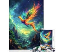 Puzzle 1000 pezzi Phoenix of The Valley Giocattoli antistress Regali di Babbo Natale segreto Gioco educativo Lista dei desideri con Babbo Natale Dimensioni 50x75cm