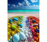 Puzzle 1000 pezzi, Pietre di Spiaggia Puzzle Classici per Adulti, Giocattoli di Gioco Impegnativi, puzzle Impossibile, Puzzles per Gioco Familiare, Regalo per Amore e Amico 75 x 50 cm