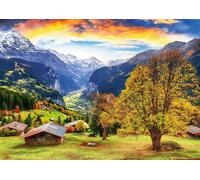 Puzzle 1000 Pezzi Villaggio Alpino Pittoresco