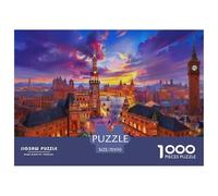 Puzzle 1000 Pezzi Plaza De España Colorato Carta Al 100% Idea Regalo Uomo E Donna Great Architecture Regalo Per Adulti E Bambini Per Adulti 14+ 70x50cm/1000pcs