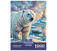 Puzzle 1000 Pezzi Polar Bear Qualità Premium The Ice Age Intrattenimento Creativo Idea Regalo Uomo E Donna Per Adulti E Bambini Da 12 Anni 38x26cm/1000pcs
