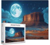 Puzzle 1000 Pezzi pulito Impossibili Puzzle Gigante Adulti Difficili Wooden Jigsaw Arte, Possono Stimolare Pensiero Delle Persone Con Poster Incluso, Regalo per Uomini Donne e Anziani 75x50cm J-4