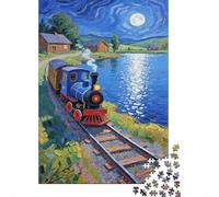 Puzzle 1000 Pezzi - Puzzle Adulti E Ragazzi Da 14 Anni, Miniature Train, Puzzle Per Gioco Familiare, Regalo Per Amore E Amico 1000pcs (75x50cm)