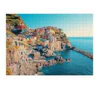 Puzzle 1000 Pezzi, Puzzle Italia per Adulti, 70x50cm, Compact Box -4794 | In legno, Spessore 2 mm, Giochi per Famiglie, con Scatola e Poster, Accessori Completi, Decorazioni Casa, Regalo Donna/Uomo