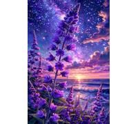 Puzzle 1000 Pezzi, Puzzle per Adulti Alba Lavanda 75x50 cm, Impossibile Difficile Puzzles Impegnativo Come Regalo e Decorazione per Pareti