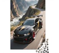 Puzzle 1000 Pezzi -Puzzle Per Adulti-Relax Puzzle Giochi-Classico Puzzle-Muscle Car (1000pcs (75x50cm))