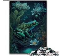 Puzzle 1000 pezzi "Rana Terra Mitica" per adulti, dimensioni 50x75cm, perfetto per adolescenti e collezionisti, ideale come decorazione per la casa e regalo da viaggio.
