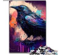 Puzzle 1000 pezzi Raven Nebula in legno per adolescenti e famiglie, perfetto regalo di Natale (dimensioni 50x75cm)