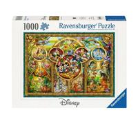 Puzzle 1000 pezzi Ravensburger Disney, I temi più belli (70x50 cm)