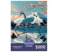 Puzzle 1000 Pezzi Red Crowned Crane Qualità Premium Wildlife Divertimento Idea Regalo Uomo E Donna Regalo Per Adulti E Bambini Da 14 Anni E Più 38x26cm/1000pcs