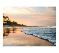 Puzzle 1000 Pezzi Regalo per Adulti e Bambini da 14 anni e Più-Spiaggia,onda,surf 70x50cm