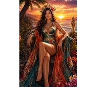 puzzle 1000 pezzi Regina dell'isola da collezione Legno