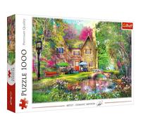 Trefl Rifugio nel Bosco 1000 Pezzi-Puzzle Fai Da Te, Immagine Dipinta, Intrattenimento Creativo, per Adulti e Bambini a partire da 12 anni, Multicolore, 10861