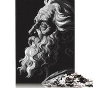 Puzzle 1000 pezzi "Ritratto di Platone" per adulti, difficoltà alta, giocattoli educativi, giochi, decorazioni per la famiglia (38x26 cm)