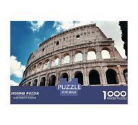 Puzzle 1000 Pezzi «Roma» Per La Famiglia - Sfida Avvincente in Carta Ecologica, Gioco Intellettuale Per Adulti E Bambini 38x26cm/1000pcs