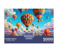 Puzzle 1000 Pezzi Romantic Hot Air Balloon Qualità Premium Oasis Intrattenimento Creativo Divertimento Per Adulti Regalo Per Adulti E Bambini Da 14 Anni E Più 38x26cm/1000pcs