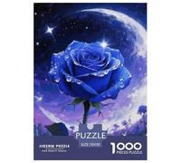 Puzzle 1000 Pezzi Rose Qualità Premium Under The Moon Multicolore Idea Regalo Uomo E Donna Perfetto Per Appassionati Di Puzzle Esperti 70x50cm/1000pcs