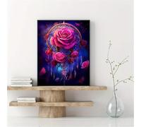 Puzzle 1000 pezzi, Rose Viola Puzzle Classici per Adulti, Giocattoli di Gioco Impegnativi, puzzle Impossibile, Puzzles per Gioco Familiare, Regalo per Amore e Amico 75 x 50 cm