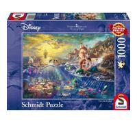 Puzzle 1000 pezzi Schmidt Spiele Disney Arielle Thomas Kinkade