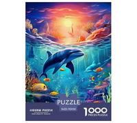 Puzzle 1000 Pezzi Seabed A School of Fish Qualità Premium Marine Animal Intrattenimento Creativo Idea Regalo Uomo E Donna Adulti E Bambini Più Grandi 70x50cm/1000pcs