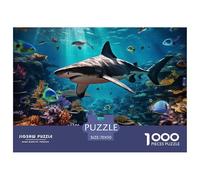 Puzzle 1000 Pezzi Seabed A School of Fish Qualità Premium Shark Multicolore Divertimento Per Adulti Per Adulti E Ragazzi 70x50cm/1000pcs