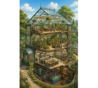 puzzle 1000 pezzi Serra Botanica Legno