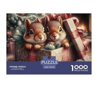 Puzzle 1000 pezzi Sfida Scoppietti Osservano da Staccionata Giardino, Molto Difficile Idea Regalo Uomini Donne Decorazione Interno 70x50cm