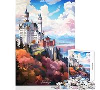 Puzzle 1000 pezzi SHWANGAU Pittura a olio fai da te Giocattoli regali per donne e uomini per gioco educativo Migliora l'amore tra coppie Dimensioni 38x26cm