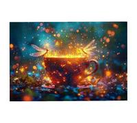 Puzzle 1000 Pezzi Sogno, Puzzle Elfi Puzzles in Legno Dimensione Di 75x50cm, Classici Sfide Divertenti Intrattenimento Creativo, Divertimento Confezione di Alta Qualità Idea Regalo Uomo e Donna -1602