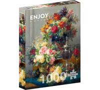 Puzzle fiori primaverili con calice 1000 pezzi