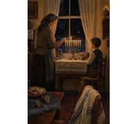 puzzle 1000 pezzi Stanza Hanukkah a Lume di Candela Legno