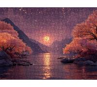 Puzzle 1000 Pezzi, Star Dream 3D Puzzle per Adulti Impegnativo, Educa Puzzles Artistico, Divertente E Stimolante Puzzles Decorativo per La Famiglia, Come Regalo e Decorazione Pareti R6KH-894