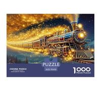 Puzzle 1000 Pezzi Steam Train Colorato Puzzle Carta Al 100% Regalo Perfett Dream Train Regalo Per Adulti E Bambini Per Adulti 14+ 70x50cm/1000pcs