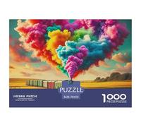 Puzzle 1000 Pezzi Steam Train Puzzle Impossibili Carta Al 100% Regalo Perfett Dream Train Classici Per Adulti E Bambini Puzzle Adulti E Bambini 70x50cm/1000pcs