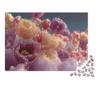 Puzzle 1000 pezzi Strada europea moonlit sfida fantastica regalo educativo decorazione casa per adulti