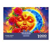 Puzzle 1000 Pezzi Sun And Moon Per Adulti E Bambini Con Puzzle Classico Impegnativo E Difficile Fantasy Art Theme Idea Regalo Uomo E Donna 70x50cm/1000pcs