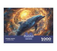 Puzzle 1000 Pezzi Swirling Whale Qualità Premium Sea Fish Intrattenimento Creativo Divertimento Per Adulti Regalo Per Adulti E Bambini Da 14 Anni E Più 70x50cm/1000pcs