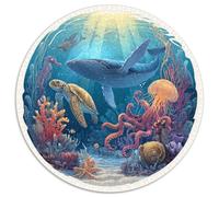 Puzzle 1000 Pezzi Tema Oceano Premium - Immagini Vibranti Di Ecosistemi Marini. Pezzi Interbloccanti E Materiali Resistenti. Ideale Per Migliorare La Concentrazione E Rilassarsi.