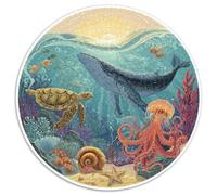 Puzzle 1000 Pezzi Tema Oceano Premium - Immagini Vibranti Di Ecosistemi Marini. Pezzi Interbloccanti E Materiali Resistenti. Ideale Per Migliorare La Concentrazione E Rilassarsi.